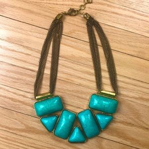 Turquoise Statement Necklace
